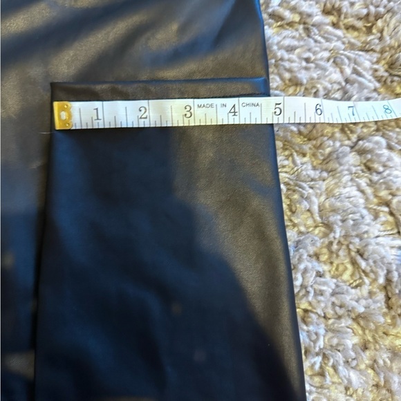 3 x 1 Coco Vegan Leather Legging Black Size Large - Picture 14 of 16